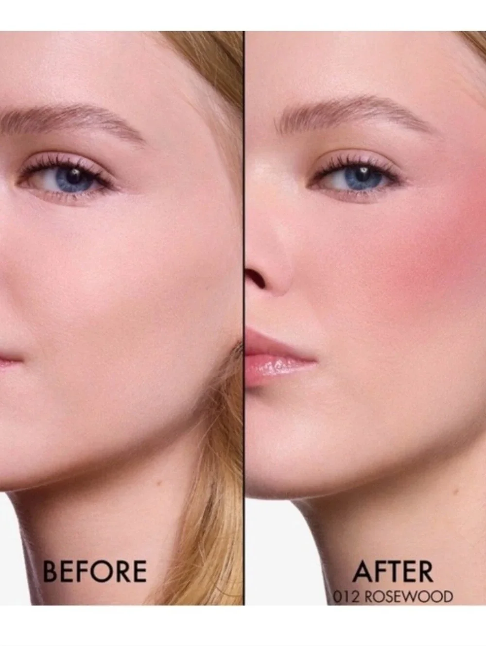 DIOR Rosy Glow Powder Blush 012 Rosewood/015 Cherry/Givenchy Le Rouge Deep Velve